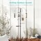 Best Choice Products 89in 6-Hook Bird Feeding Station, Steel Multi-Feeder Stand w/ 4 Feeders, Tray, Bird Bath